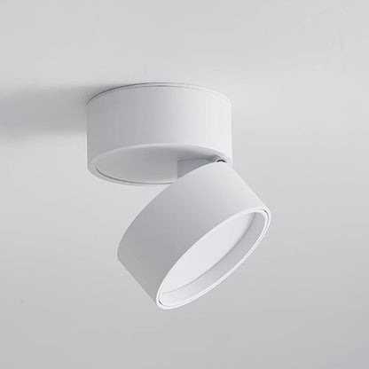 Adjustable LED Ceiling Spotlight in Minimalist Scandinavian Style – Directional Accent Light for Living Room, Gallery, Hallway & Modern