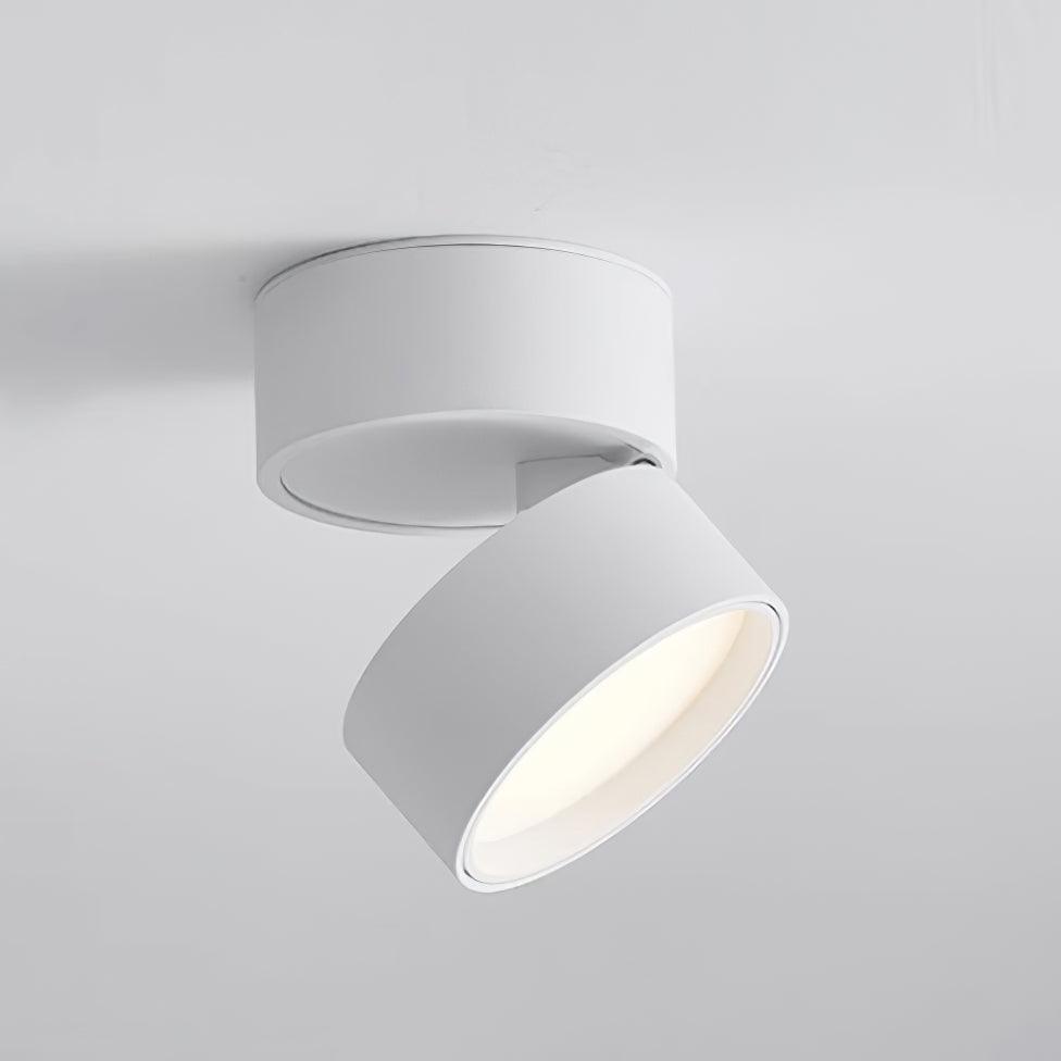 Adjustable LED Ceiling Spotlight in Minimalist Scandinavian Style – Directional Accent Light for Living Room, Gallery, Hallway & Modern