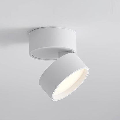 Adjustable LED Ceiling Spotlight in Minimalist Scandinavian Style – Directional Accent Light for Living Room, Gallery, Hallway & Modern