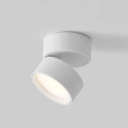 Adjustable LED Ceiling Spotlight in Minimalist Scandinavian Style – Directional Accent Light for Living Room, Gallery, Hallway & Modern
