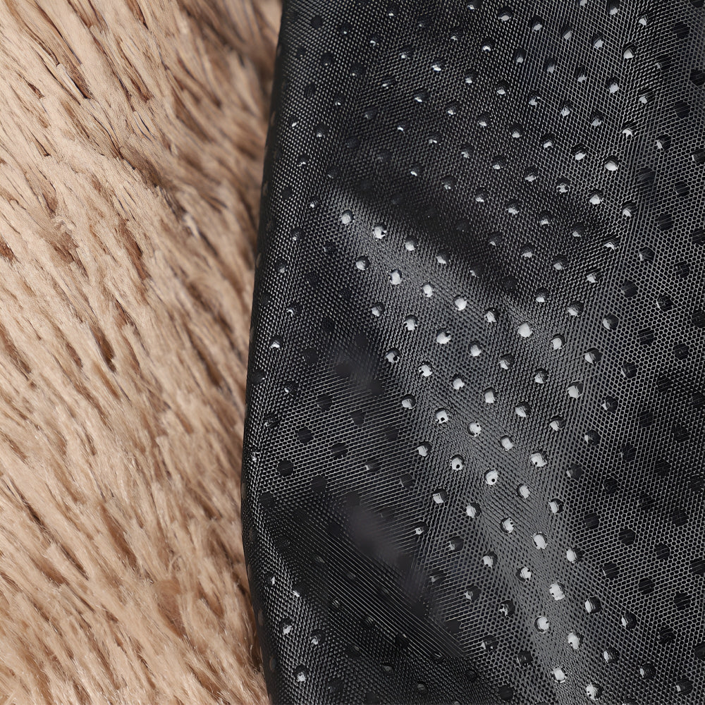Felicity Paw Dog Bed - Plush Fabric, Raised Edges for Comfort