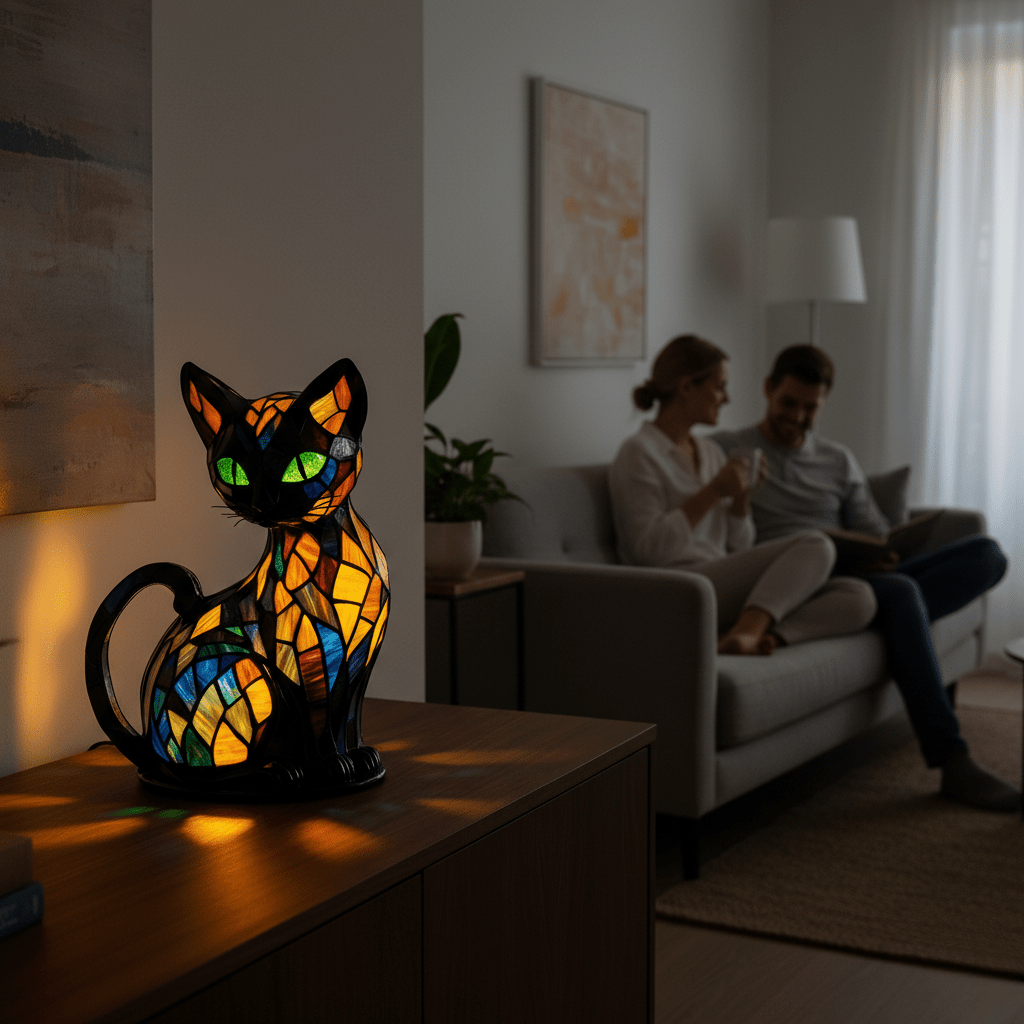GLOWTAIL – Cat Night Lamp LED Touch Control Portable Ambient Light