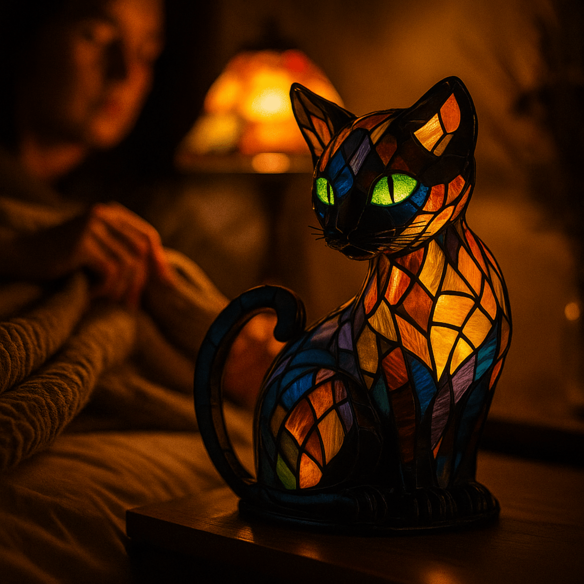 GLOWTAIL – Cat Night Lamp LED Touch Control Portable Ambient Light