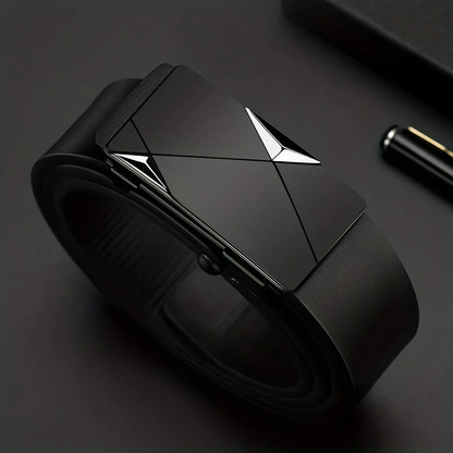 Leather Classic Adjustable Men's Belt