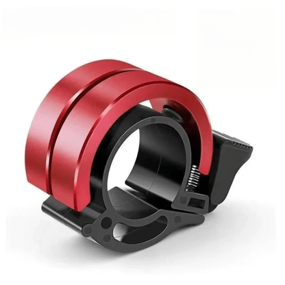 Small Slim Cycling Bell, Sleek Aluminum Finish