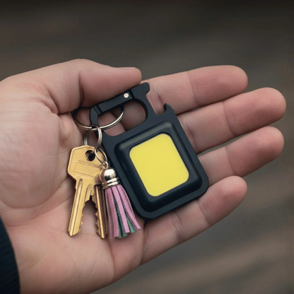 Compact LED Pocket Keychain Flashlight
