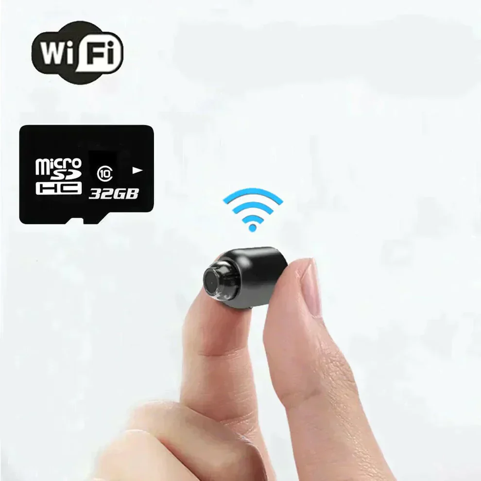 Compact WiFi IP Camera 1080P HD with Night Vision