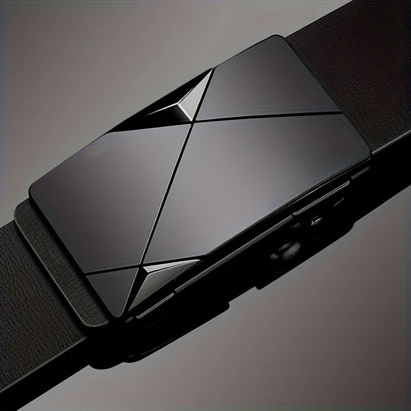 Leather Classic Adjustable Men's Belt