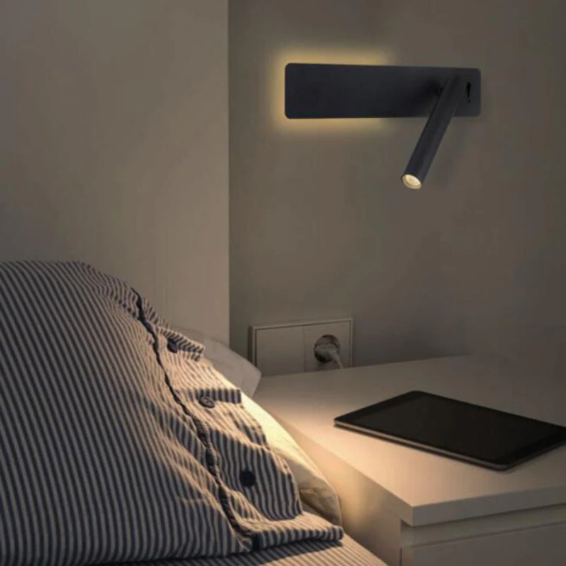 Flexible LED Bedside Wall Lamp