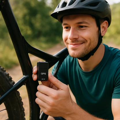 Compact GPS Tracker Device with Audio and Magnetic Mount