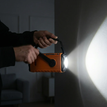 Portable Solar Powered Emergency Radio