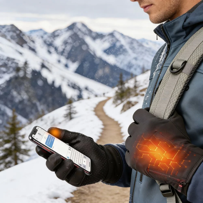 Warm Rechargeable 3-Setting Heated Gloves