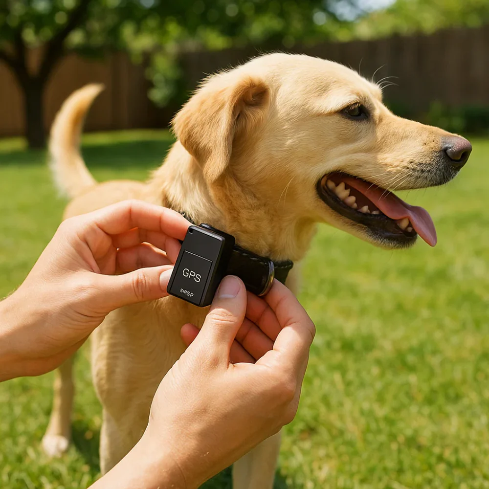 Compact GPS Tracker Device with Audio and Magnetic Mount