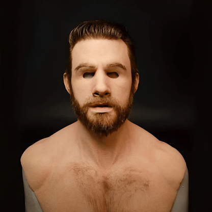 Realistic Latex Face Mask Costume Accessory
