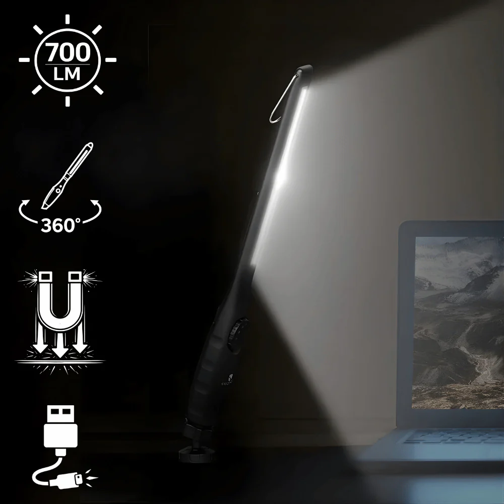Portable LED Magnetic Work Light Lamp