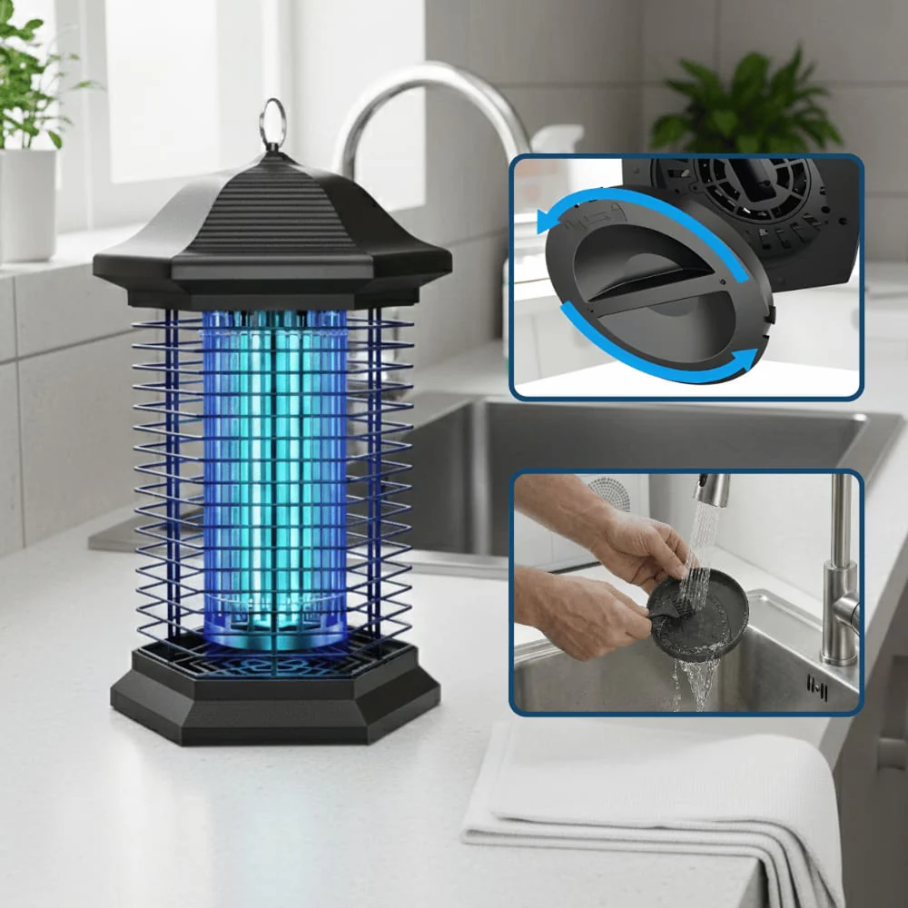 Effective Insect Killer Lamp with UV Light