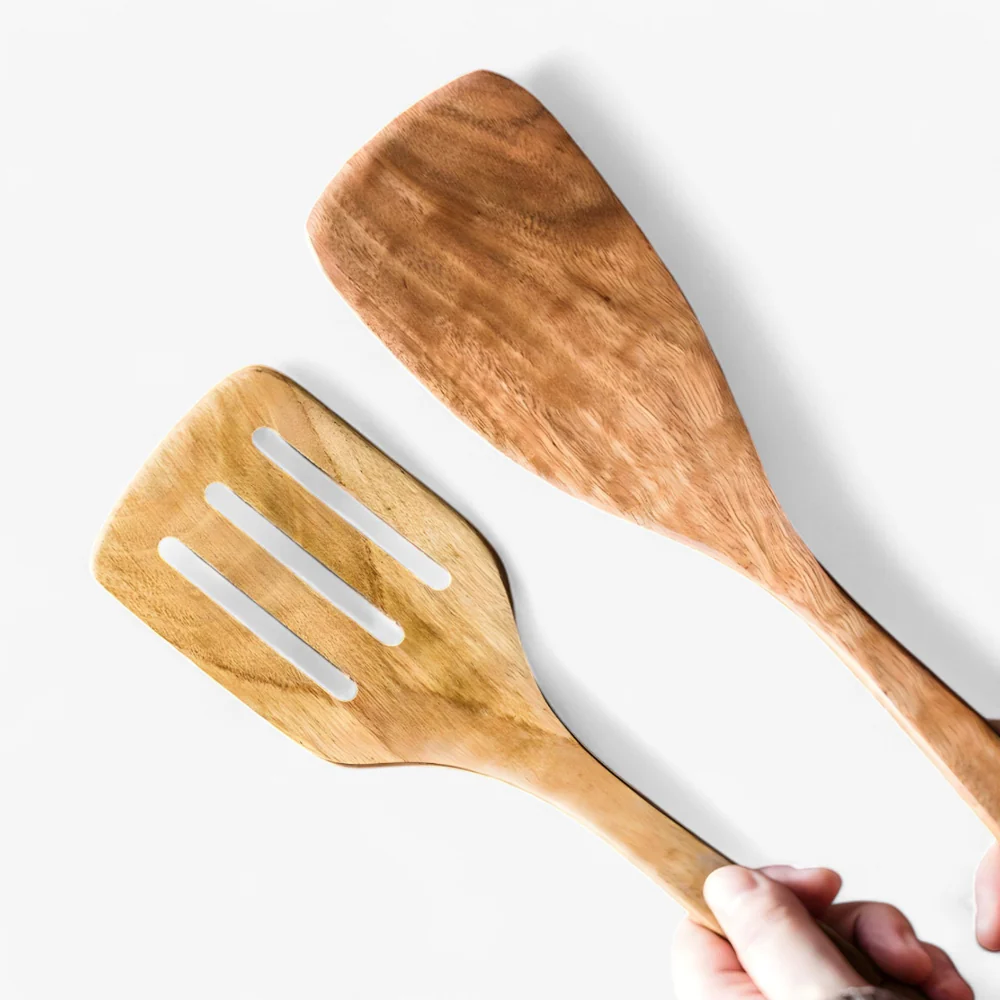 Natural Wood Cooking Utensil Set