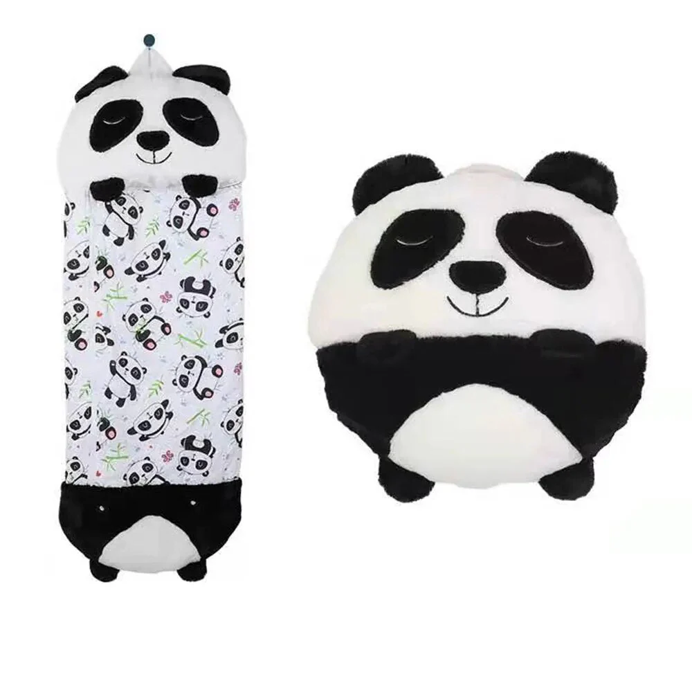 Cozy Sleep Bag with Soft Cuddly Companion