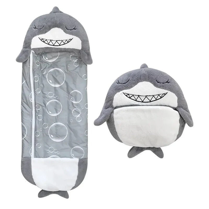Cozy Sleep Bag with Soft Cuddly Companion