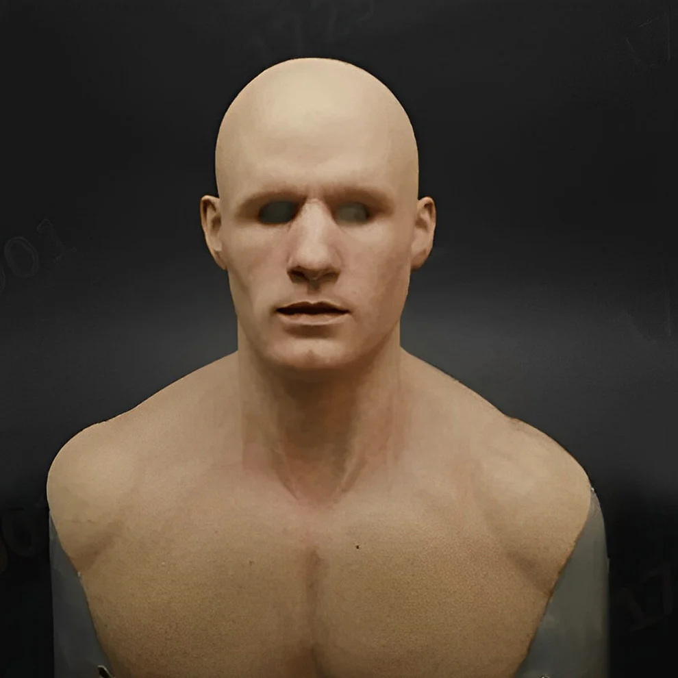 Realistic Latex Face Mask Costume Accessory