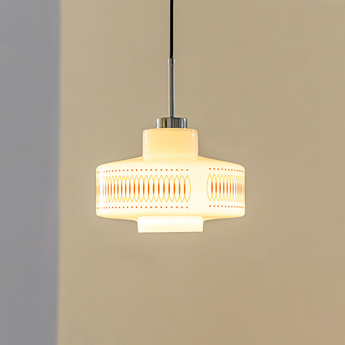 Metal & Glass Hanging Fixture 11 in Faceted Shade Indoor Overhead Lighting Dining Kitchen Island Suspended Lamp Modern Farmhouse Adjustable