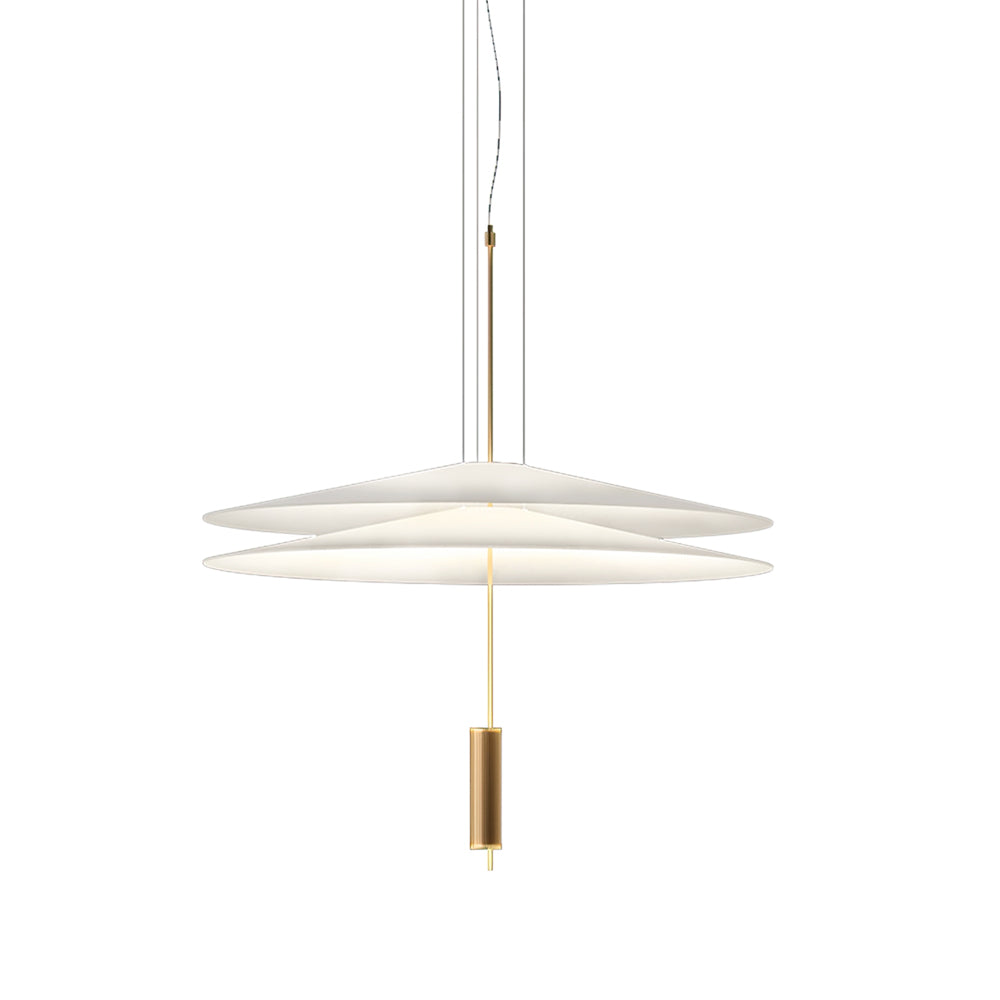 Modern LED Ceiling Fixture 26 Inch White Acrylic Adjustable Height for Kitchen Dining Bedroom Entryway Overhead Lighting Fixture