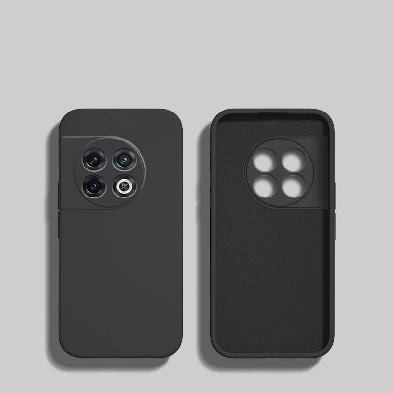 Soft-Touch Silicone Phone Case with Camera Protection for Android Models – Shock-Absorbing Cover with Raised Edges & Fingerprint-Resistant