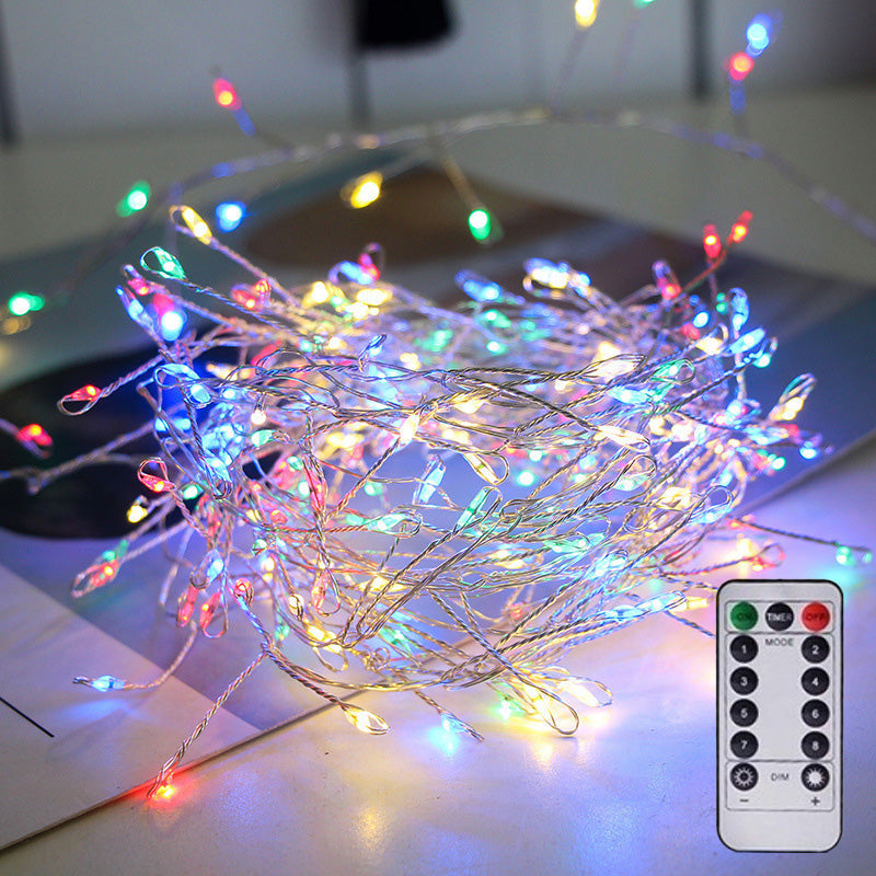 FlexiGlow | Outdoor String Lights with Remote Control & Flexible Design | Create Enchanting Ambiance for Parties and Events