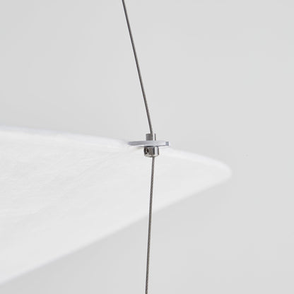 Circular Hoop Hanging Lamp with Textured Shades Red 30-Inch Fixture for Island & Table Lighting