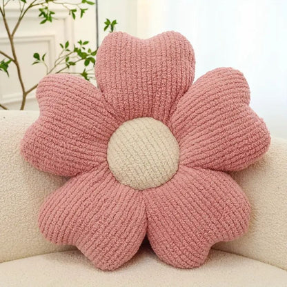 Flora Cushion - Microfiber Flower Shape, Versatile Comfort