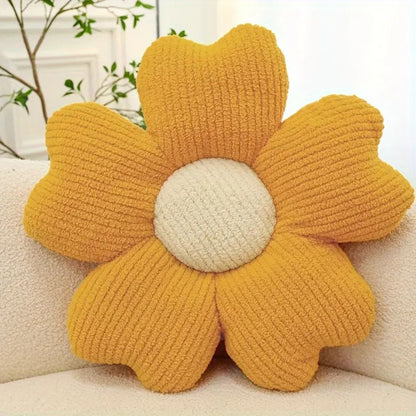 Flora Cushion - Microfiber Flower Shape, Versatile Comfort
