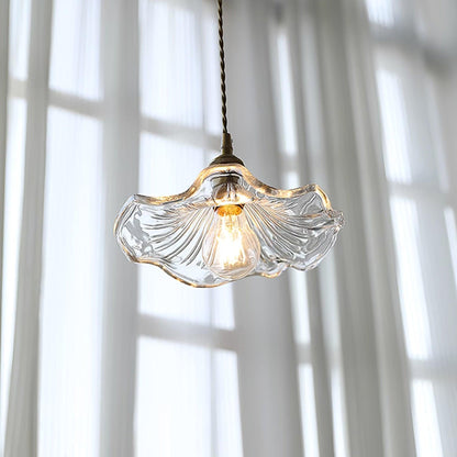 Glass Pendant Light 11 Inch Dome Shade Adjustable Hanging Fixture for Kitchen Island Dining Room Table Vintage Style Ceiling Lamp E26 Socket