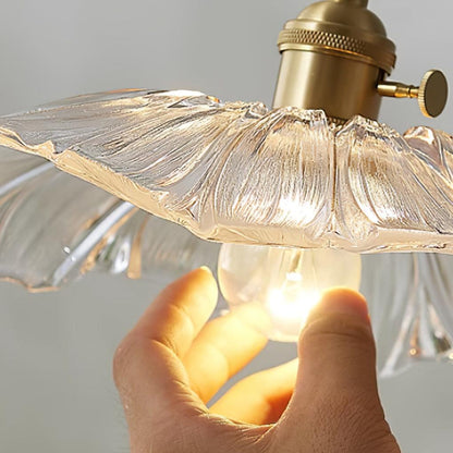 Glass Pendant Light 11 Inch Dome Shade Adjustable Hanging Fixture for Kitchen Island Dining Room Table Vintage Style Ceiling Lamp E26 Socket