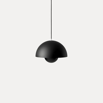 Geometric Aluminum Hanging Fixture 9 Inch Matte Modern Overhead Illumination for Kitchen Dining Room Entry