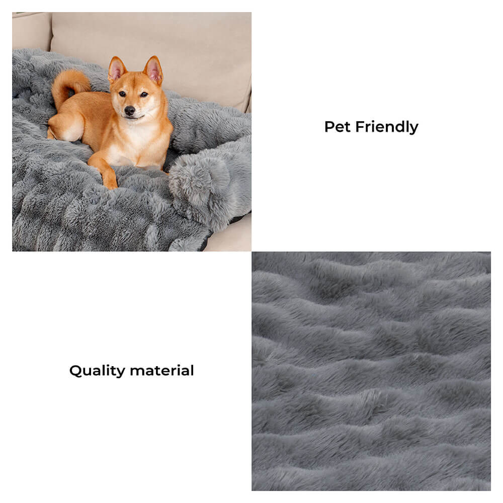 Cozy Retreat | Dog Bed Sofa Protector with Non-Slip Base | Plush Comfort for Ultimate Pet Relaxation