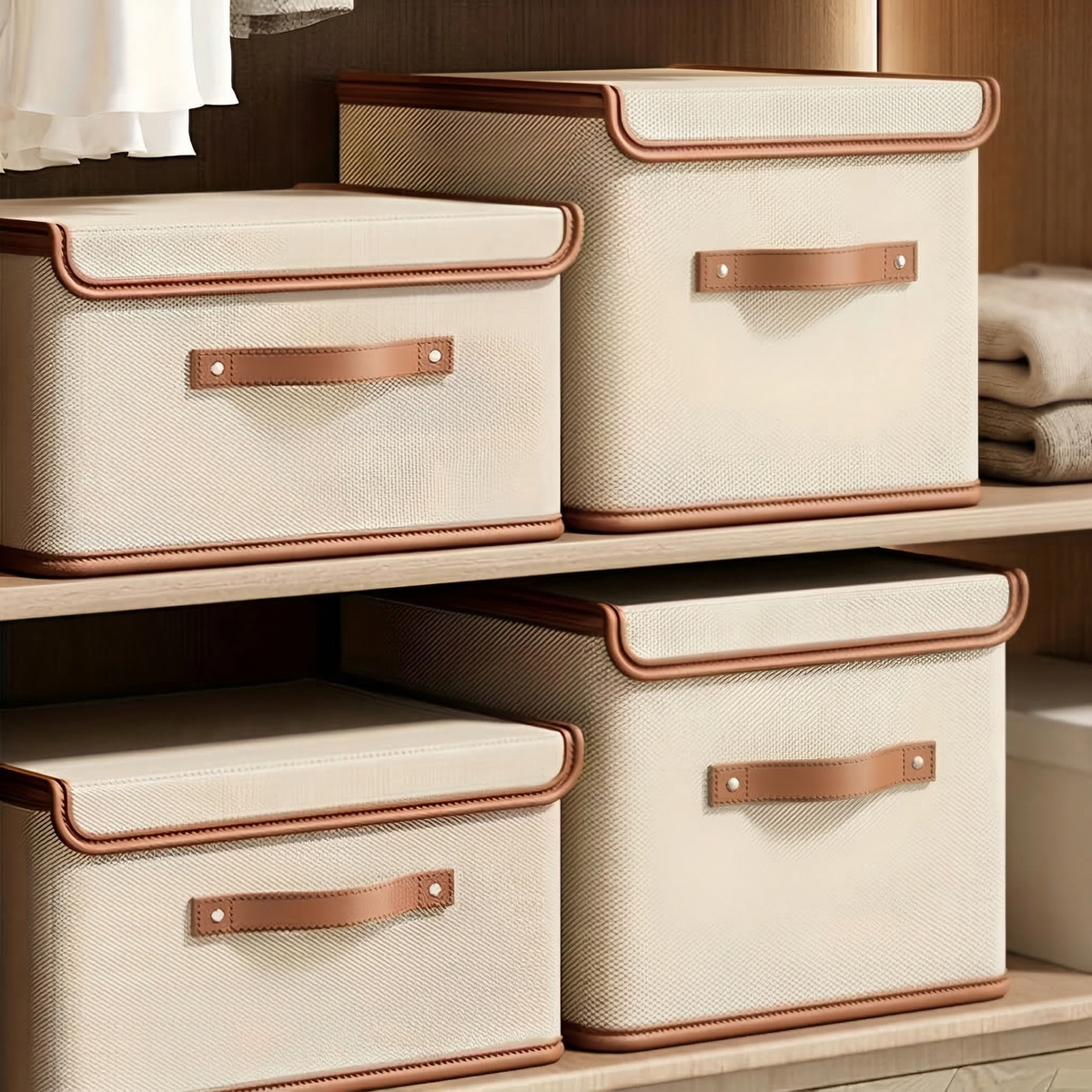 Stellar Storage Box - Oxford Cloth, Foldable with Lid and Handles