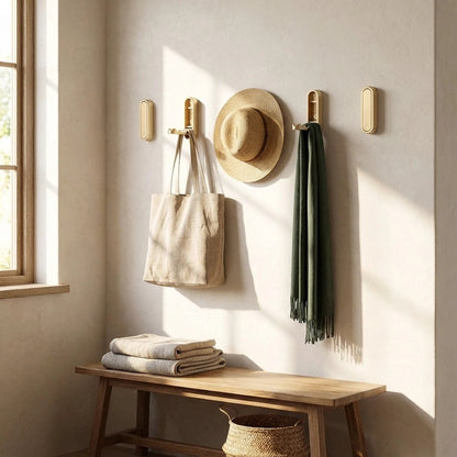 Space-Saving Wall Hook with 18kg Load Capacity