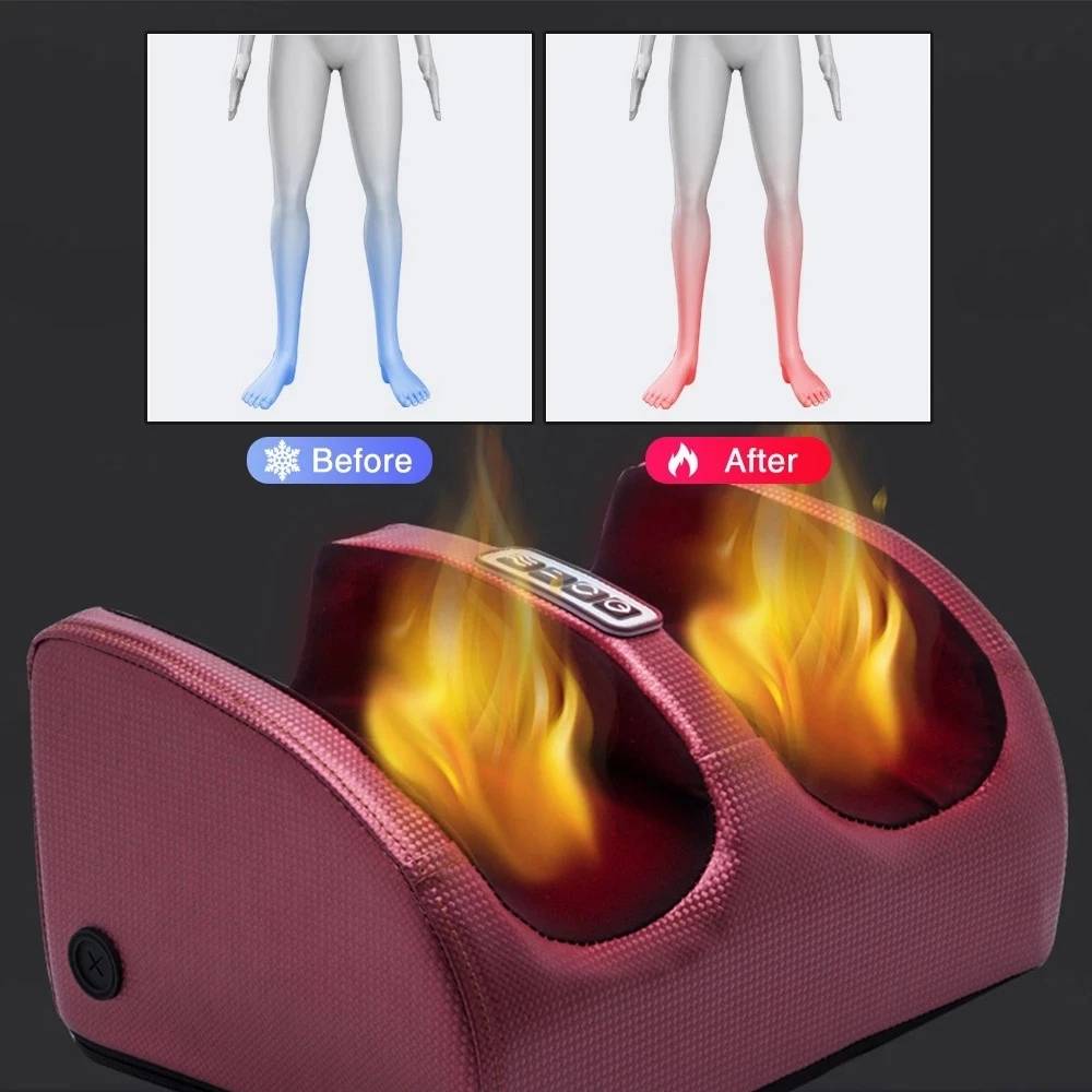 Foot Relaxation Device | 3D Massage Machine with Heat Therapy | Adjustable Intensity for Ultimate Comfort