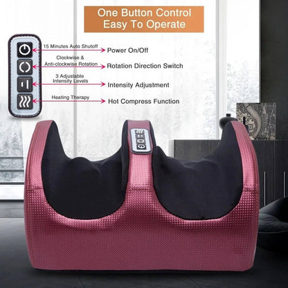 Foot Relaxation Device | 3D Massage Machine with Heat Therapy | Adjustable Intensity for Ultimate Comfort