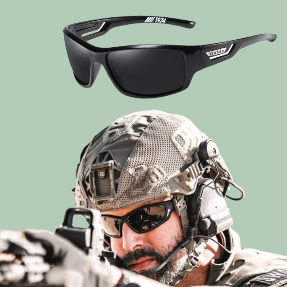 Tactical Aviator Sunglasses UV 400 Protection Polarized Fishing Eyewear for Outdoor Sports
