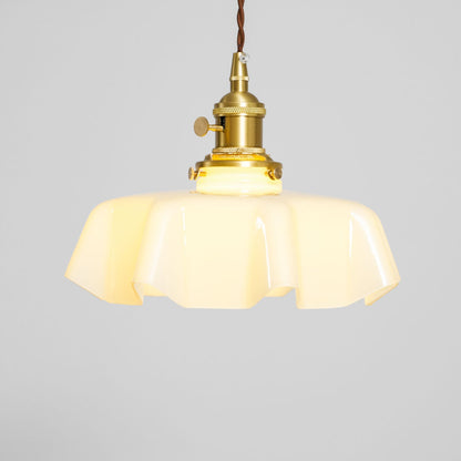 Hanging Ceiling Light Fixture Textured Dome Shade White Beige Pink Blue for Kitchen Island Dining Room Adjustable Height Indoor Pendant Lamp
