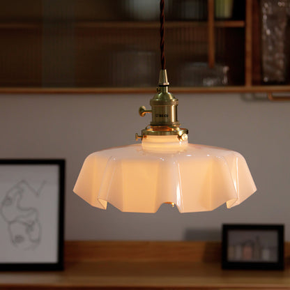 Hanging Ceiling Light Fixture Textured Dome Shade White Beige Pink Blue for Kitchen Island Dining Room Adjustable Height Indoor Pendant Lamp