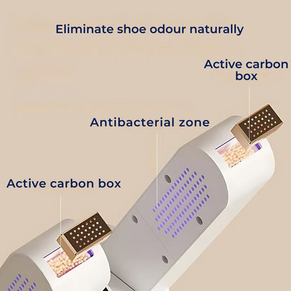 FreshDry Pro | Boot Dryer Machine with Odour Removal Technology | Efficient Shoe Deodoriser for Fresh Footwear