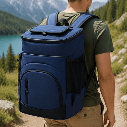 Frostline Insulated Cooler Backpack - Waterproof, 33L Capacity