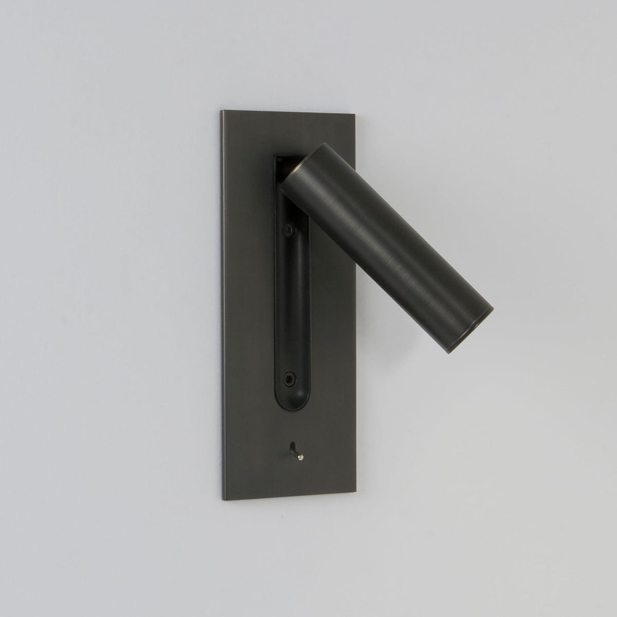 Industrial Wall Sconce with Integrated LED & Toggle Switch – Aluminum Metal Light Fixture for Living Room, Hallway, Bedroom & Home Office