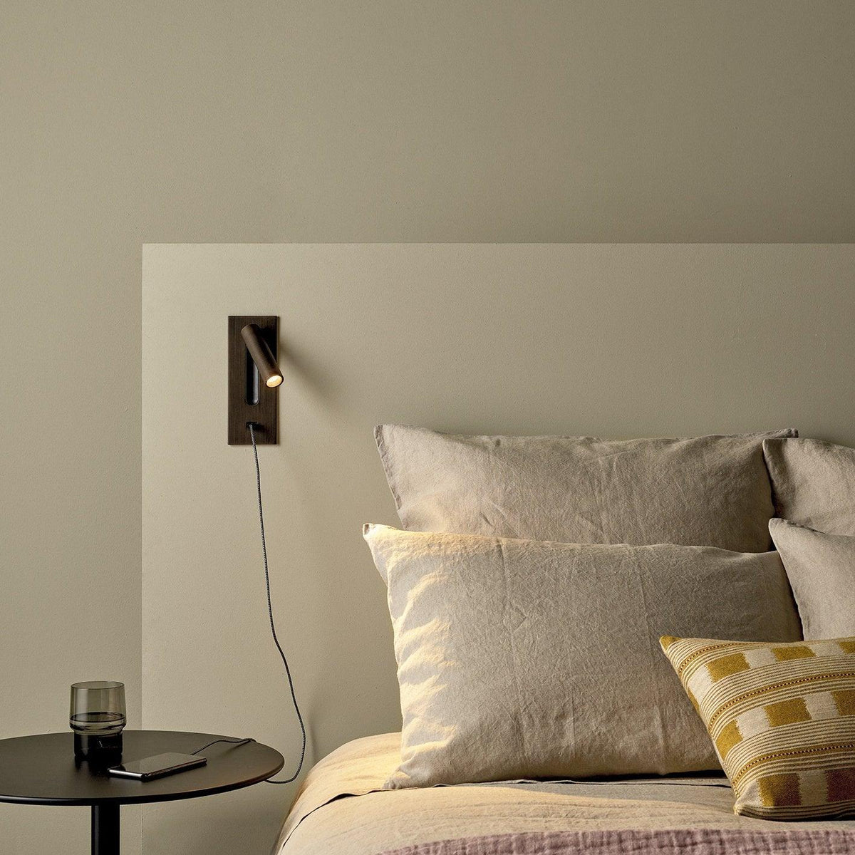 Industrial Wall Sconce with Integrated LED & Toggle Switch – Aluminum Metal Light Fixture for Living Room, Hallway, Bedroom & Home Office