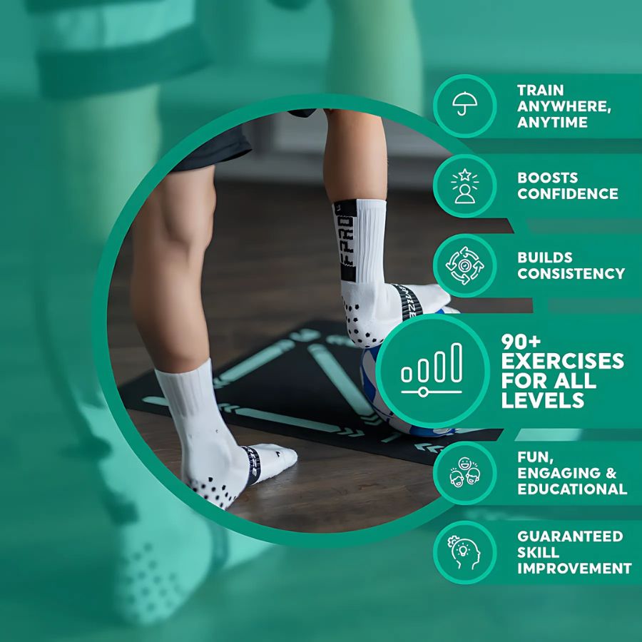 Futura Football Pro Mat | Skill Enhancement Training Tool