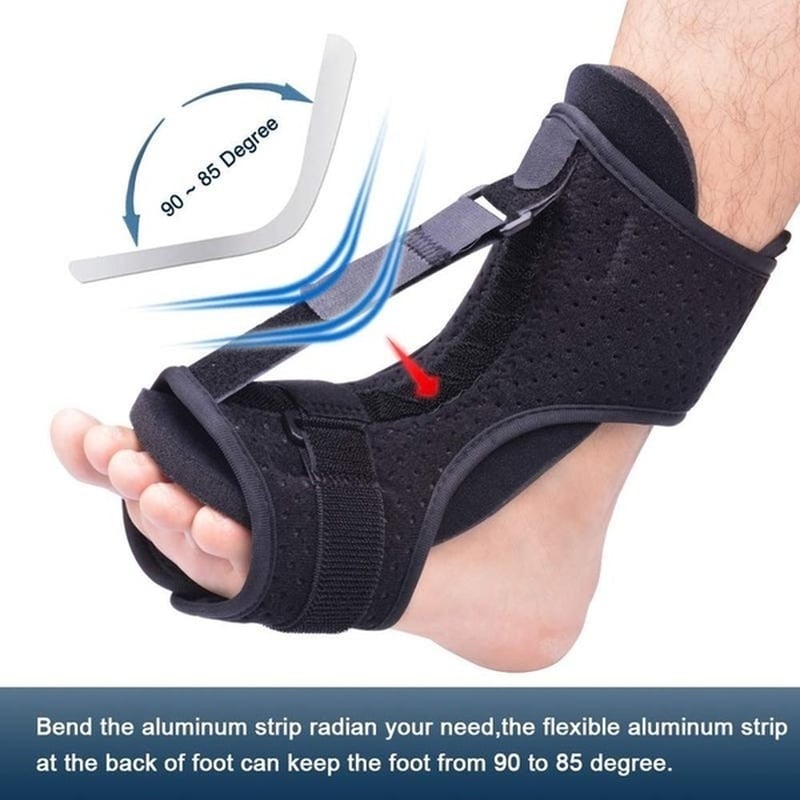 Adjustable Foot Support Brace for Overnight Relief – Comfortable Arch Support Splint for Men & Women