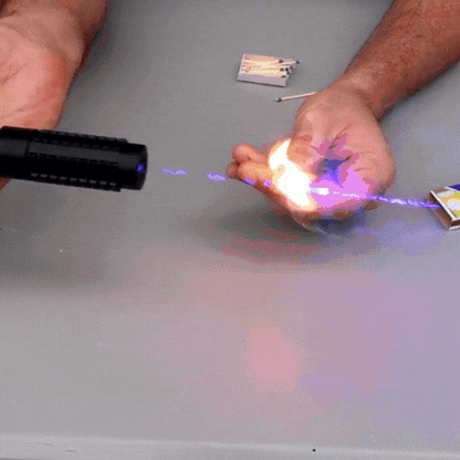 NovaBeam | Laser Beam Flashlight with 5000m Range & Thermal Ignition | Durable Outdoor Tool for Survival and Cooking