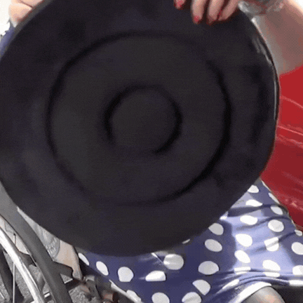 Swivel Transfer Disc for Car & Chair – 360° Pivot Cushion Reduces Hip Strain & Back Pain for Seniors & Limited Mobility